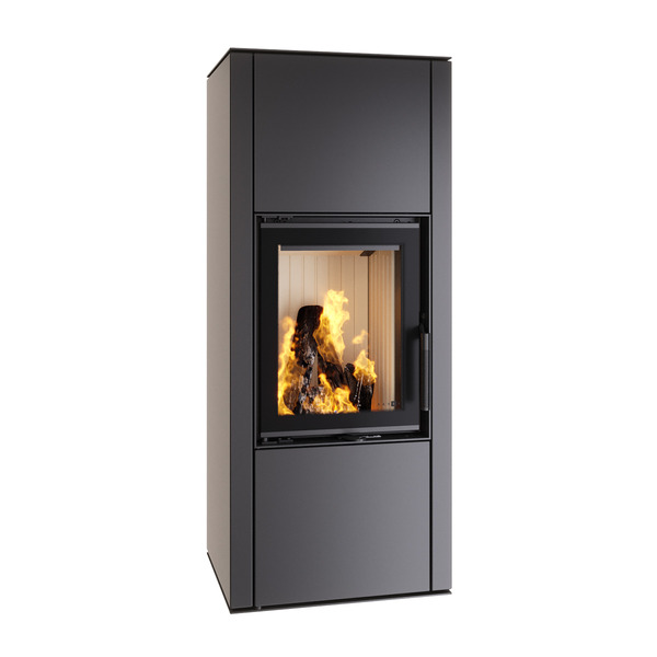 Piec wolnostojący SAVEN Vatra L 40x50 ECO. Zdjęcia 3D