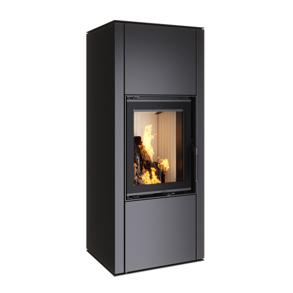 Piec wolnostojący SAVEN Vatra L 40x50 ECO. Zdjęcia 3D