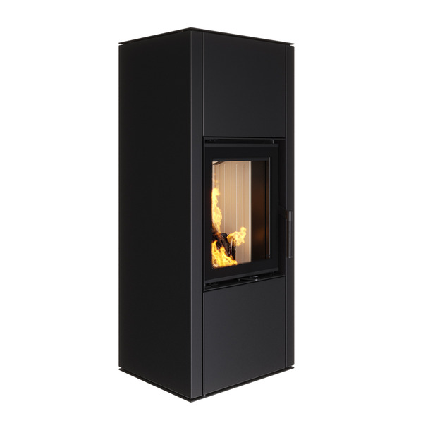 Piec wolnostojący SAVEN Vatra L 40x50 ECO. Zdjęcia 3D