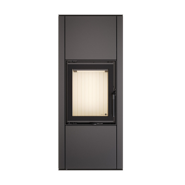 Piec wolnostojący SAVEN Vatra L 40x50 ECO. Zdjęcia 3D