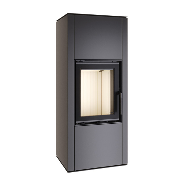 Piec wolnostojący SAVEN Vatra L 40x50 ECO. Zdjęcia 3D