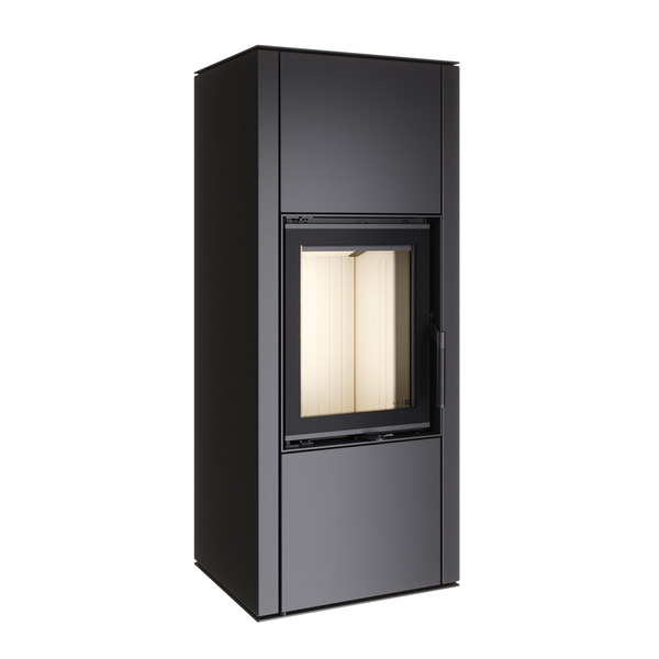 Piec wolnostojący SAVEN Vatra L 40x50 ECO. Zdjęcia 3D