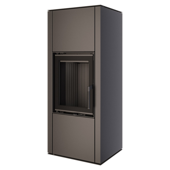 Piec wolnostojący SAVEN Vatra L 40x50 Black ECO. Zdjęcia 4