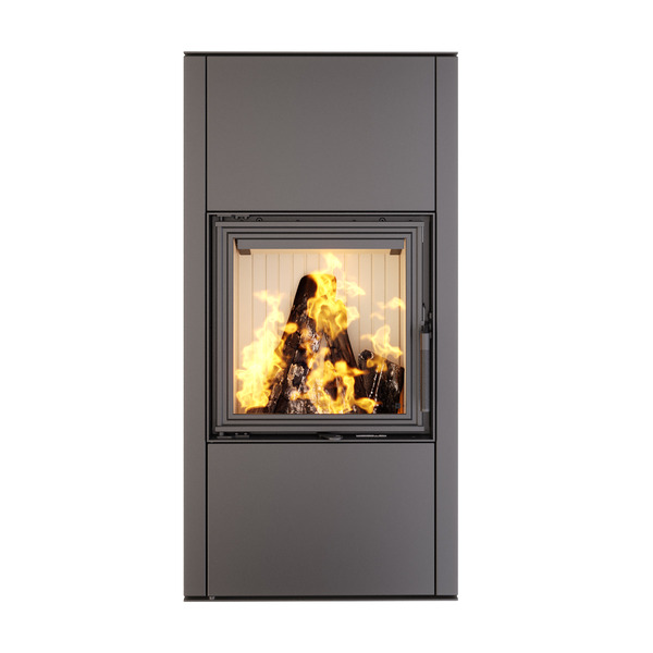Piec wolnostojący SAVEN Vatra XL 50x50 ECO. Zdjęcia 3D