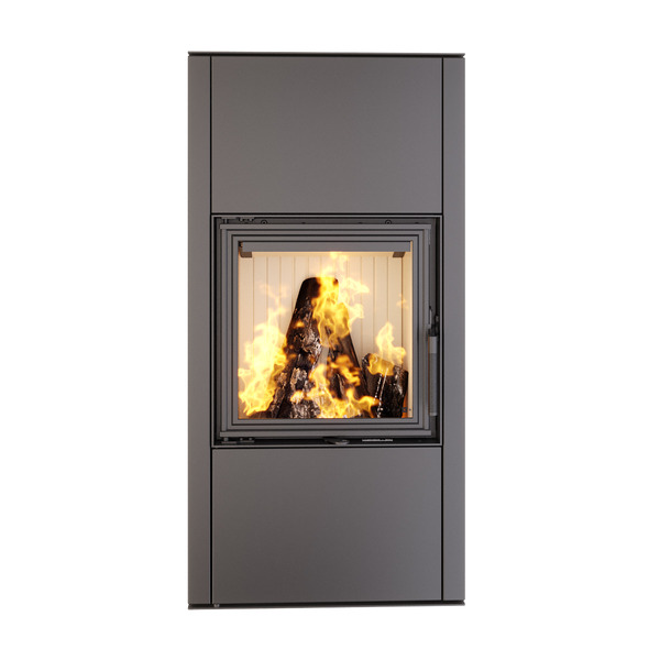 Piec wolnostojący SAVEN Vatra XL 50x50 ECO. Zdjęcia 3D