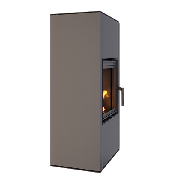 Piec wolnostojący SAVEN Vatra XL 50x50 ECO. Zdjęcia 3D