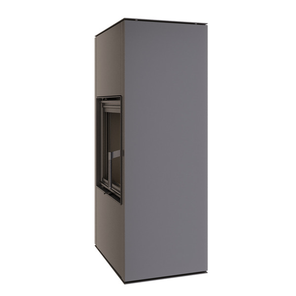 Piec wolnostojący SAVEN Vatra XL 50x50 ECO. Zdjęcia 3D