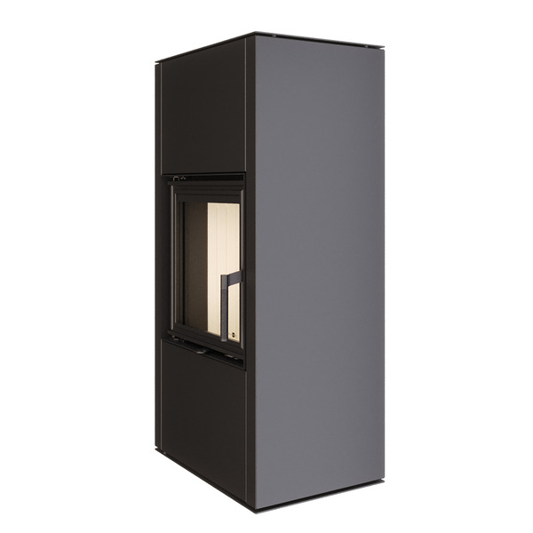Piec wolnostojący SAVEN Vatra XL 50x50 ECO. Zdjęcia 3D