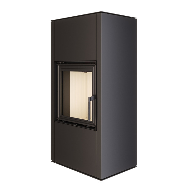 Piec wolnostojący SAVEN Vatra XL 50x50 ECO. Zdjęcia 3D