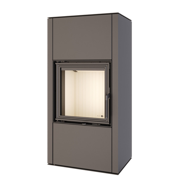 Piec wolnostojący SAVEN Vatra XL 50x50 ECO. Zdjęcia 3D