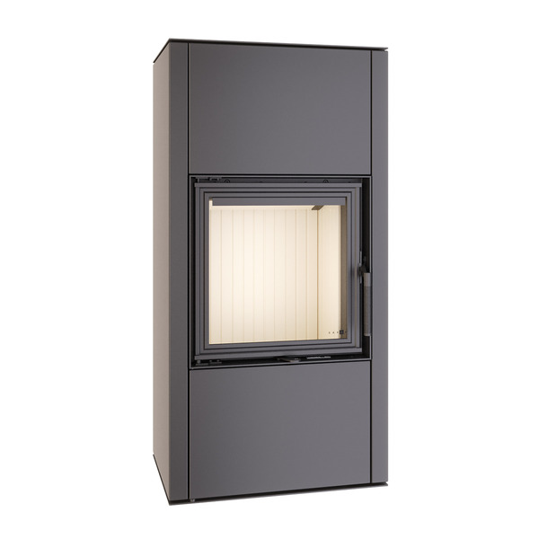 Piec wolnostojący SAVEN Vatra XL 50x50 ECO. Zdjęcia 3D