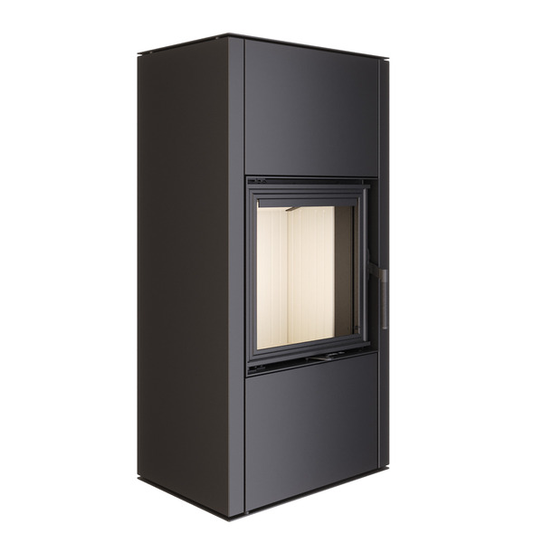 Piec wolnostojący SAVEN Vatra XL 50x50 ECO. Zdjęcia 3D