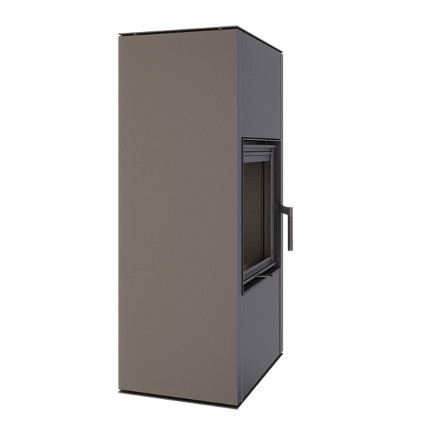 Piec wolnostojący SAVEN Vatra XL 50x50 ECO. Zdjęcia 3D