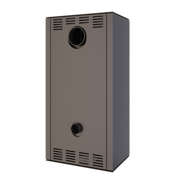 Piec wolnostojący SAVEN Vatra XL 50x50 ECO. Zdjęcia 3D