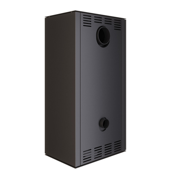 Piec wolnostojący SAVEN Vatra XL 50x50 ECO. Zdjęcia 3D