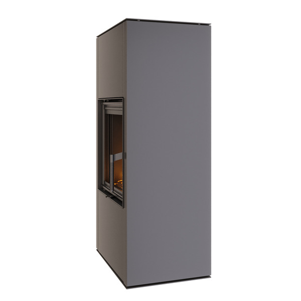 Piec wolnostojący SAVEN Vatra XL 50x50 ECO. Zdjęcia 3D