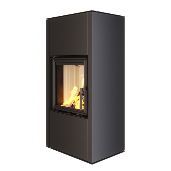 Piec wolnostojący SAVEN Vatra XL 50x50 ECO. Zdjęcia 3D