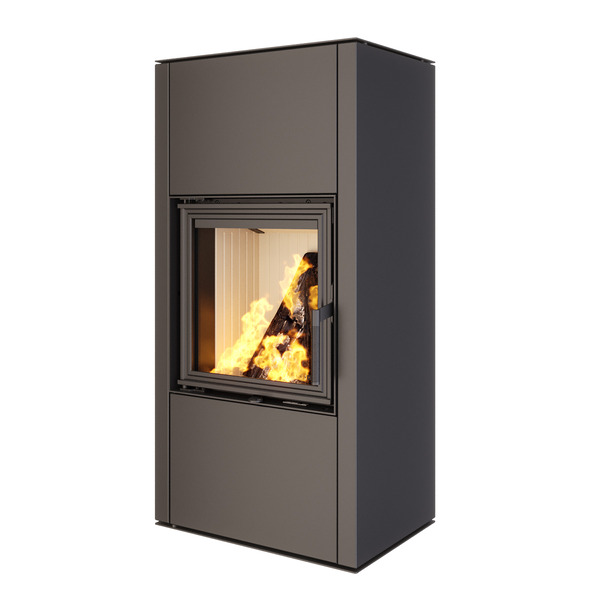 Piec wolnostojący SAVEN Vatra XL 50x50 ECO. Zdjęcia 3D