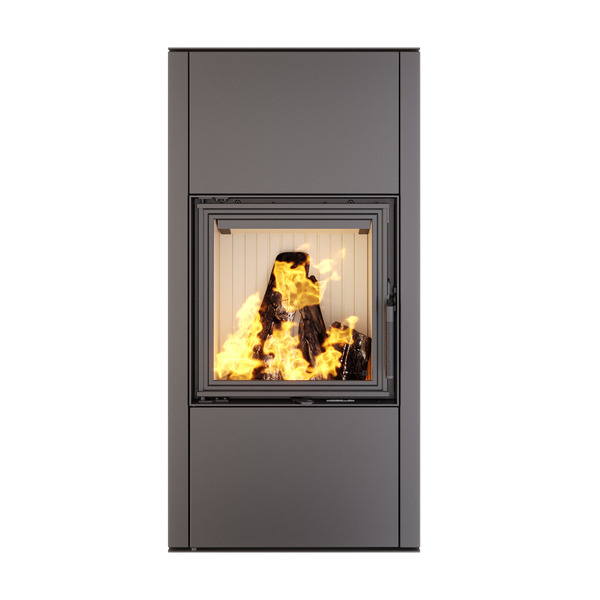 Piec wolnostojący SAVEN Vatra XL 50x50 ECO. Zdjęcia 3D