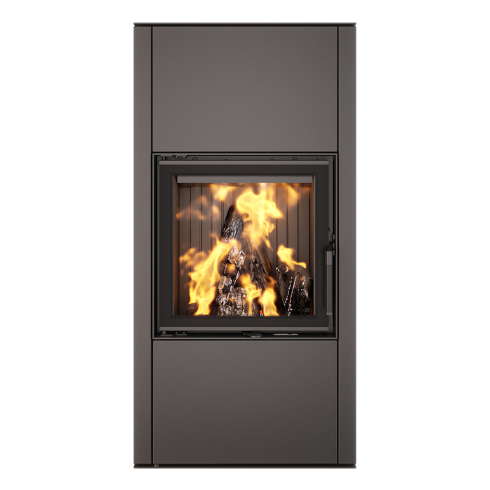 Fireplace stove SAVEN Vatra XL 50x50 Black ECO