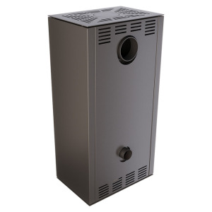 Fireplace stove SAVEN Vatra XL 50x50 Black ECO. Photo 14