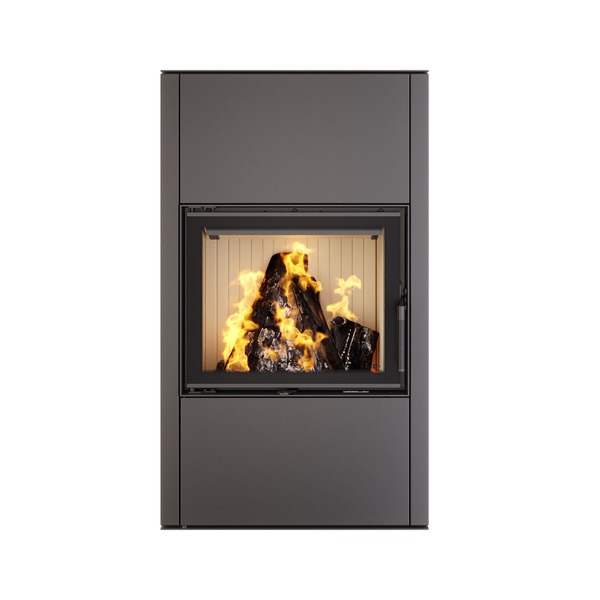 Piec wolnostojący SAVEN Vatra XXL 60x50 ECO. Zdjęcia 3D