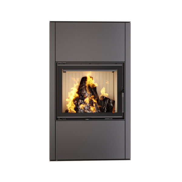 Piec wolnostojący SAVEN Vatra XXL 60x50 ECO. Zdjęcia 3D