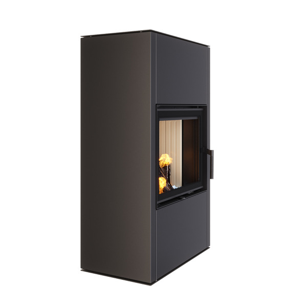 Piec wolnostojący SAVEN Vatra XXL 60x50 ECO. Zdjęcia 3D