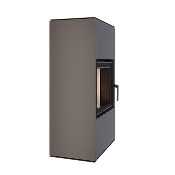 Piec wolnostojący SAVEN Vatra XXL 60x50 ECO. Zdjęcia 3D