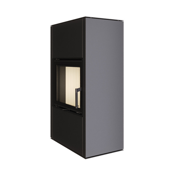 Piec wolnostojący SAVEN Vatra XXL 60x50 ECO. Zdjęcia 3D