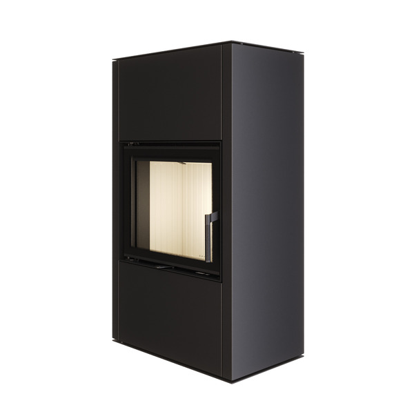 Piec wolnostojący SAVEN Vatra XXL 60x50 ECO. Zdjęcia 3D
