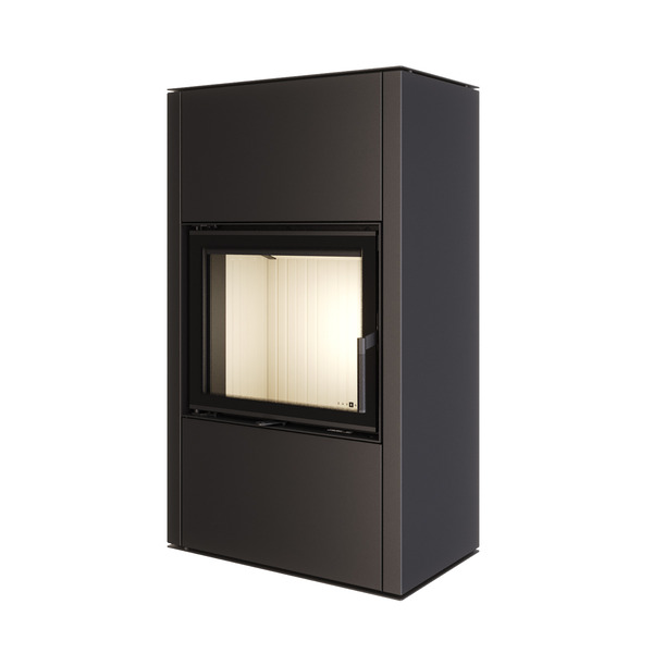Piec wolnostojący SAVEN Vatra XXL 60x50 ECO. Zdjęcia 3D