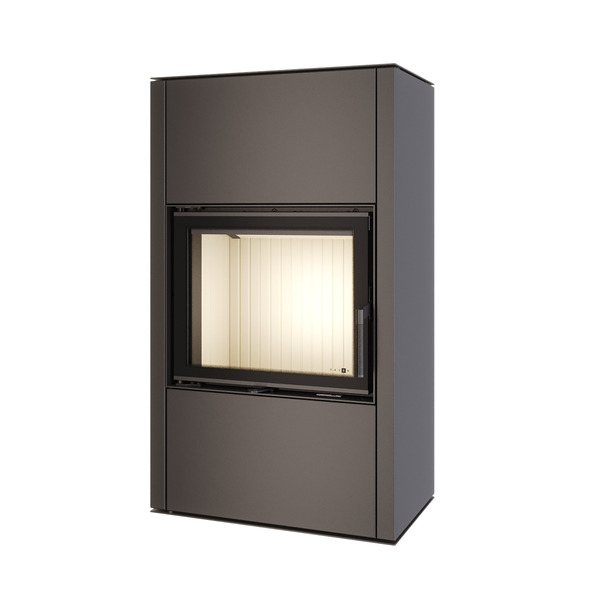 Piec wolnostojący SAVEN Vatra XXL 60x50 ECO. Zdjęcia 3D