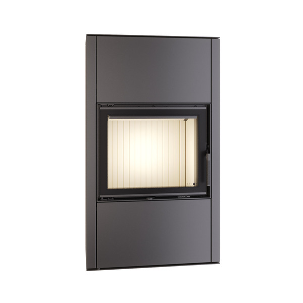 Piec wolnostojący SAVEN Vatra XXL 60x50 ECO. Zdjęcia 3D
