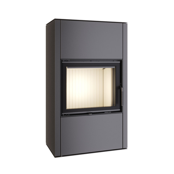 Piec wolnostojący SAVEN Vatra XXL 60x50 ECO. Zdjęcia 3D