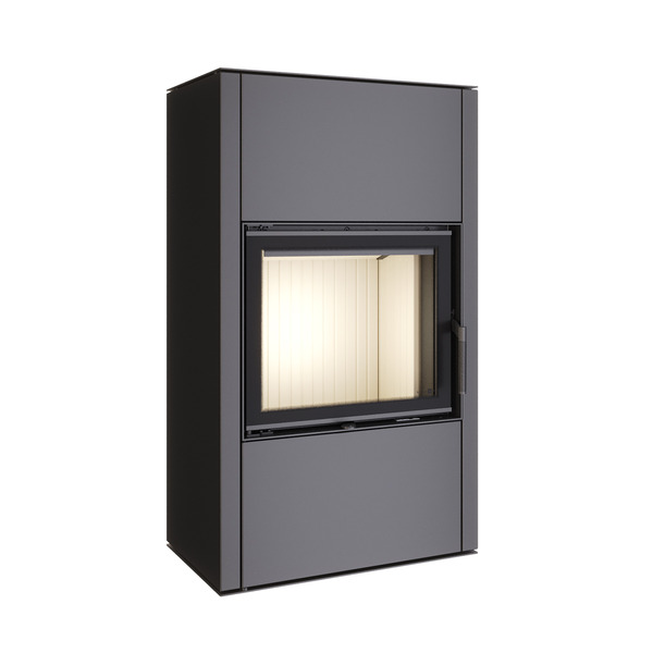 Piec wolnostojący SAVEN Vatra XXL 60x50 ECO. Zdjęcia 3D