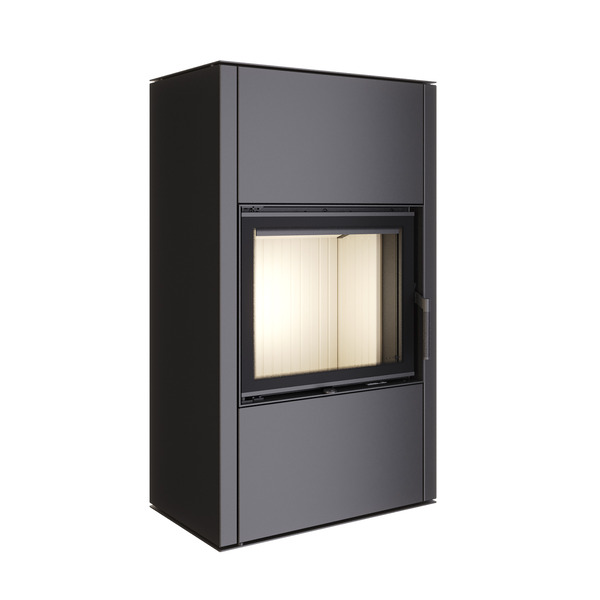 Piec wolnostojący SAVEN Vatra XXL 60x50 ECO. Zdjęcia 3D