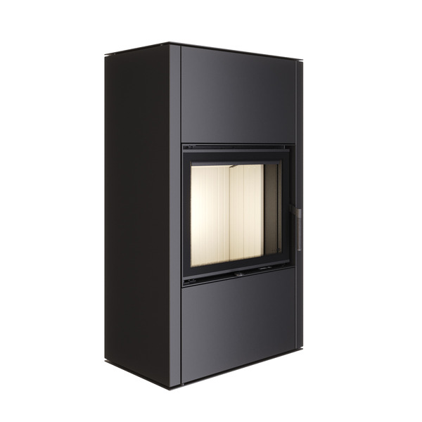 Piec wolnostojący SAVEN Vatra XXL 60x50 ECO. Zdjęcia 3D