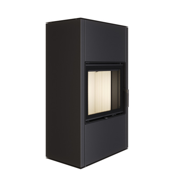 Piec wolnostojący SAVEN Vatra XXL 60x50 ECO. Zdjęcia 3D