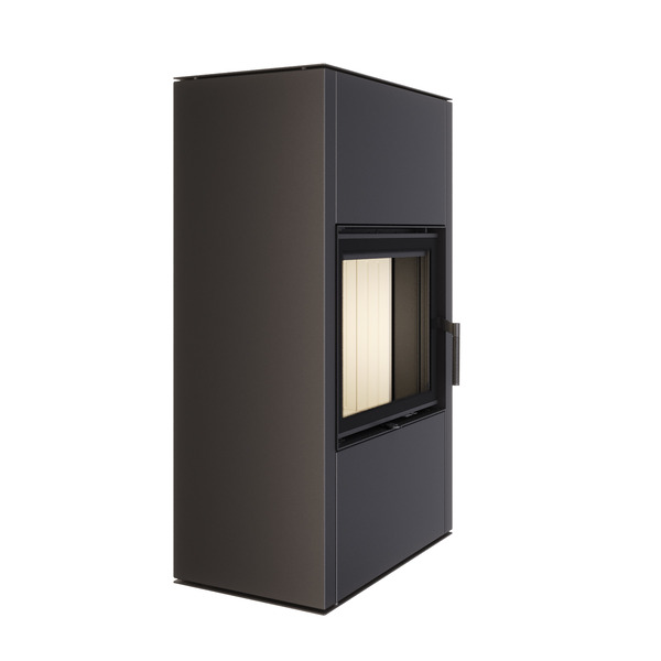 Piec wolnostojący SAVEN Vatra XXL 60x50 ECO. Zdjęcia 3D