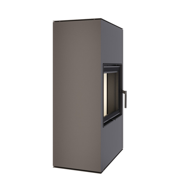Piec wolnostojący SAVEN Vatra XXL 60x50 ECO. Zdjęcia 3D