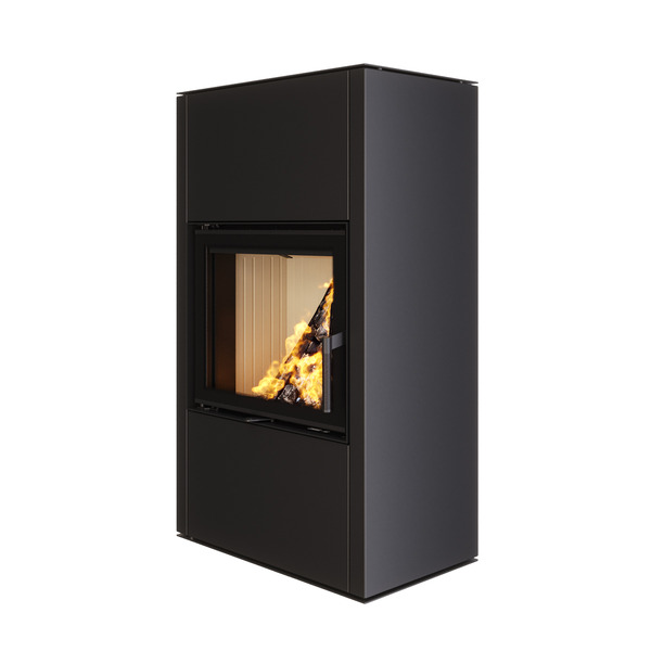 Piec wolnostojący SAVEN Vatra XXL 60x50 ECO. Zdjęcia 3D