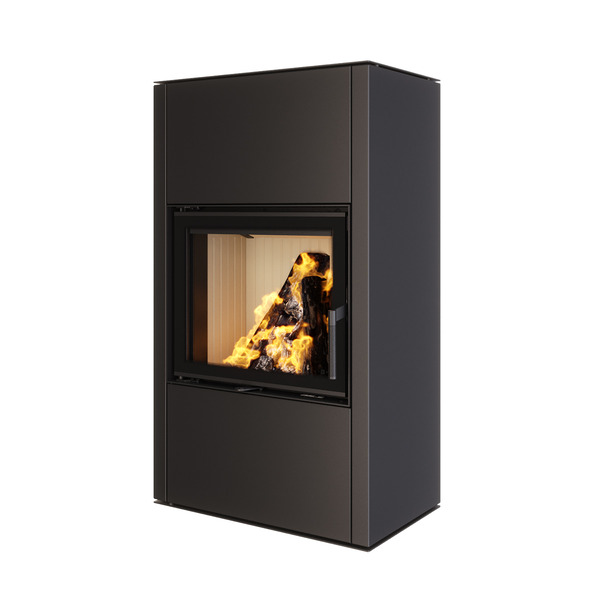 Piec wolnostojący SAVEN Vatra XXL 60x50 ECO. Zdjęcia 3D