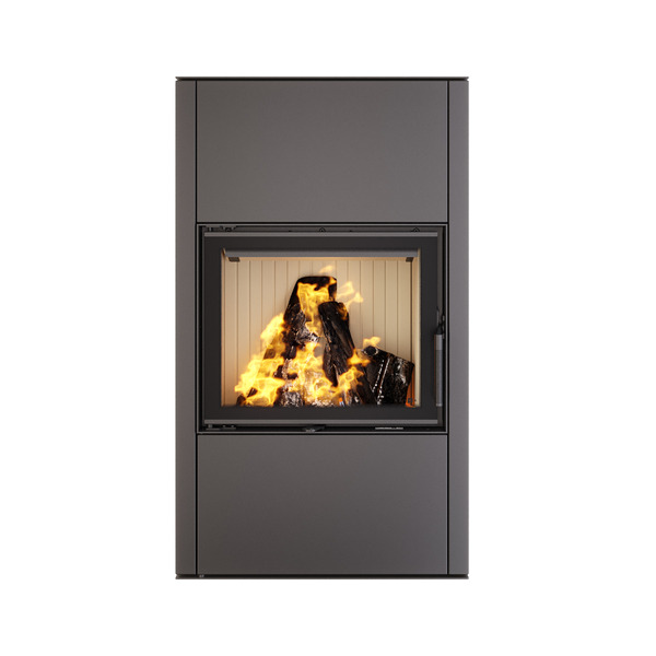 Piec wolnostojący SAVEN Vatra XXL 60x50 ECO. Zdjęcia 3D