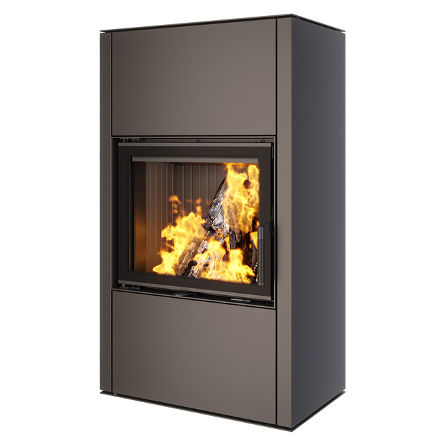 Piec wolnostojący SAVEN Vatra XXL 60x50 Black ECO. Zdjęcia 2