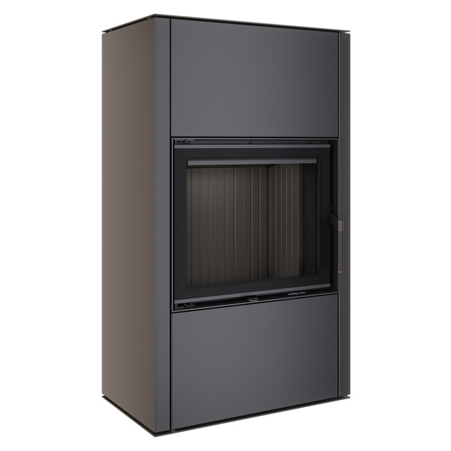 Piec wolnostojący SAVEN Vatra XXL 60x50 Black ECO. Zdjęcia 6