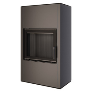 Piec wolnostojący SAVEN Vatra XXL 60x50 Black ECO. Zdjęcia 4