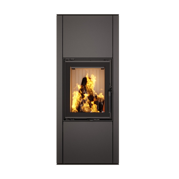 Fireplace stove SAVEN Vatra 40x50. Photo 3D