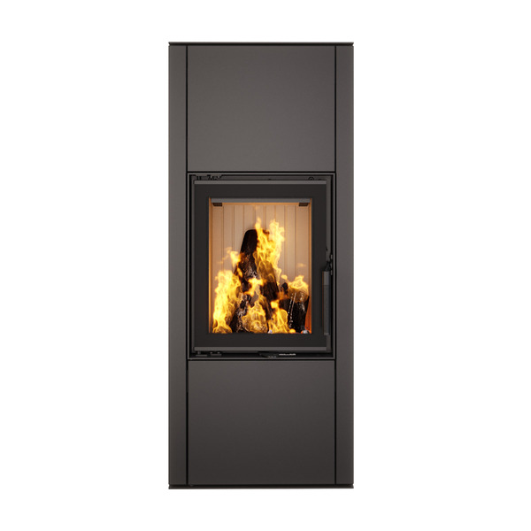 Fireplace stove SAVEN Vatra 40x50. Photo 3D