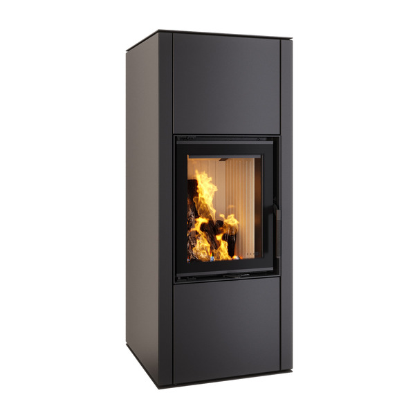 Fireplace stove SAVEN Vatra 40x50. Photo 3D